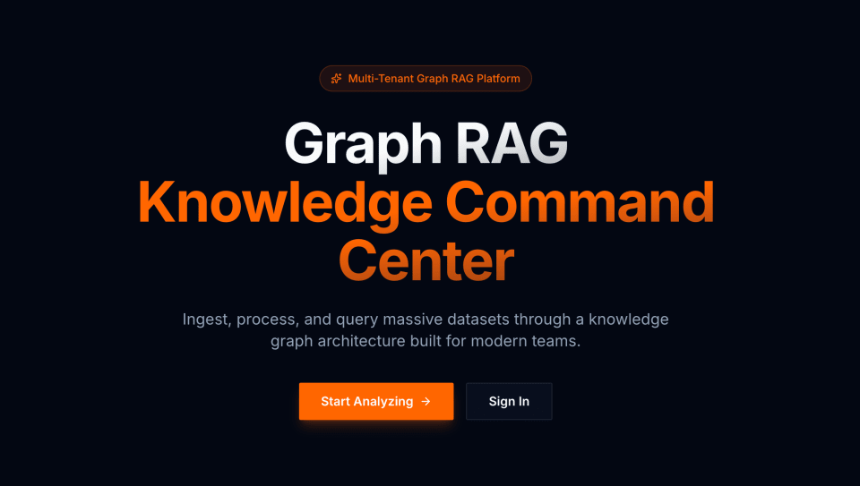 LumiRAG — RAG & Knowledge Graph project